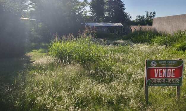 Lote en Loteo Santa Maria II Colonia Ensayo