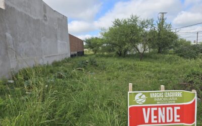 Lote en calle Pedro Balcar y casi Ejercito